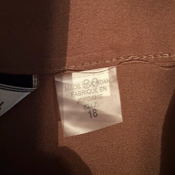 Allison Daley Women Dress Pants Trousers Size 18 Chocolate Brown Classic Capsule - Picture 7 of 8